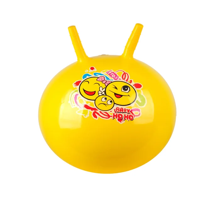 Wholesale PVC children hopper toy hopper ball with handle for kids