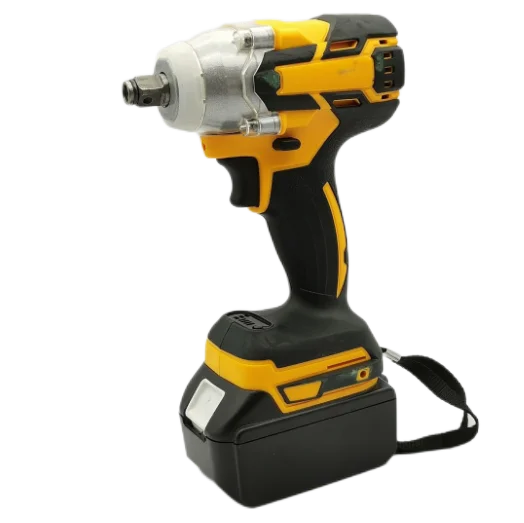 jpt 21v heavy duty power pressure explosion-proof cordless impact wrench cars with 2 batteries