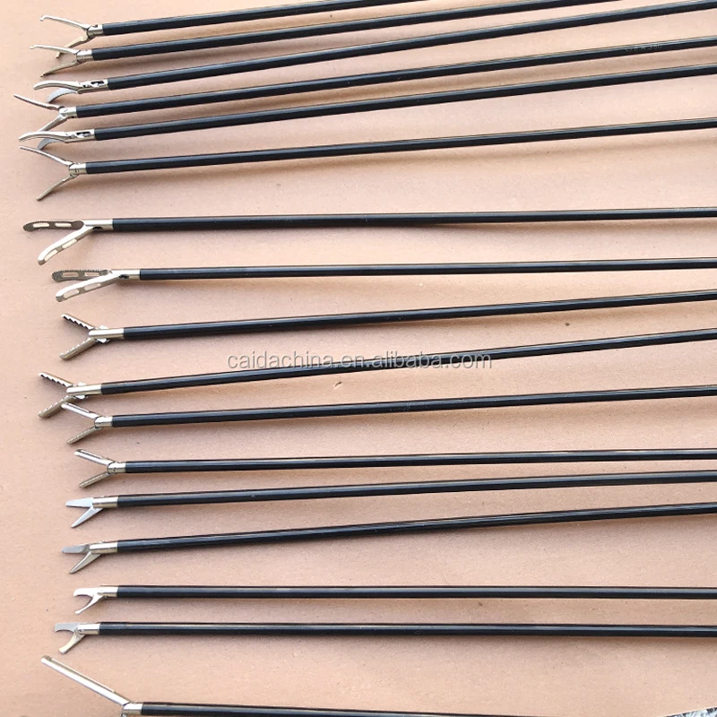 5*360mm laparoscopic grasper Alligator jaws Grasping Forceps,compatible with Storz