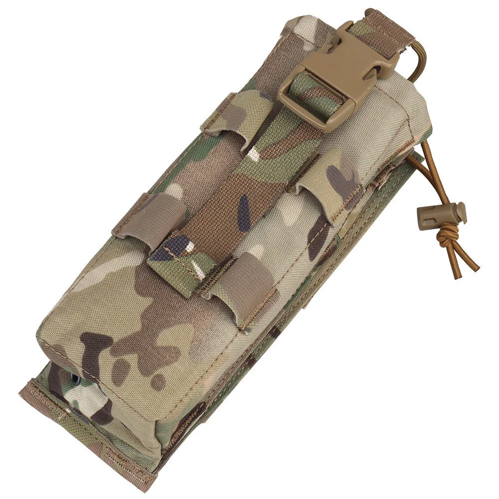 Outdoor Molle PRC 152/148 Radio Pouch Drop down Universal Walkie Talkie Pouch Waist Bag Pocket Holder