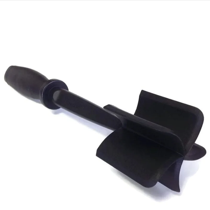 Meat Chopper 5 Curve Blades Ground Beef Masher Heat Resistant Meat Masher Tool Nylon Hamburger Non-scratch Chopper Utensil