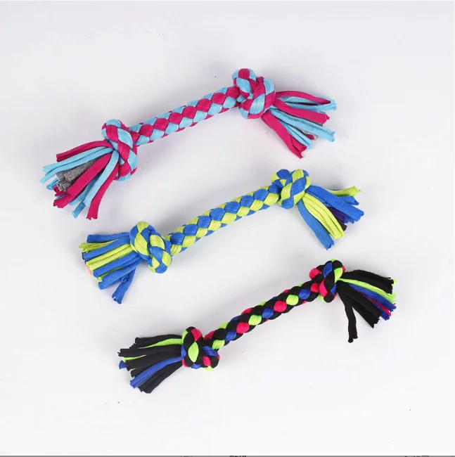 Factory Customize Cheap Dog Interactive Toys Pets Dog Tooth Cleaning Rope Toys Puppy Toy