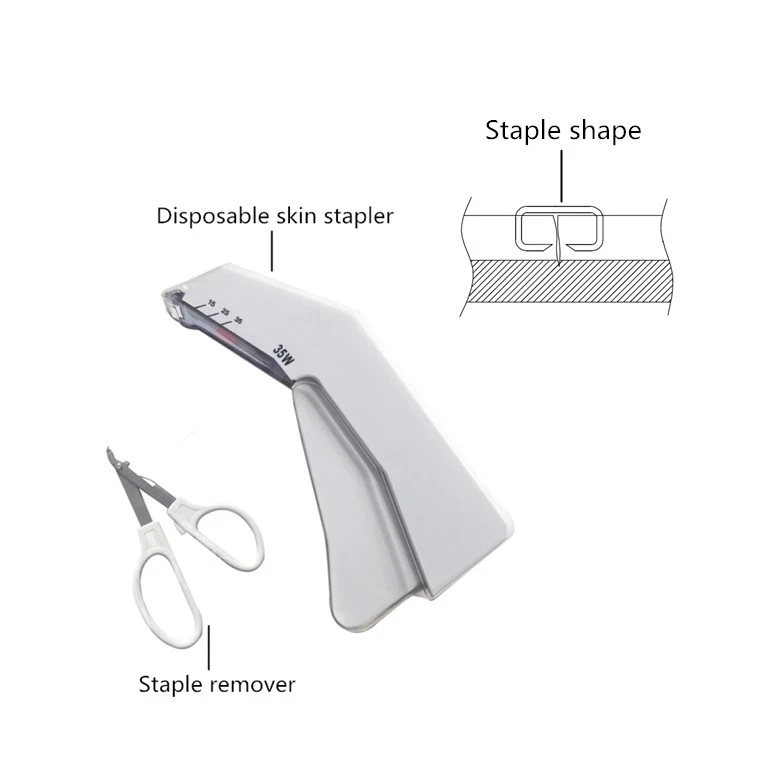 Surgical device grapadora de piel for operating room skin closure surgical stapler with cheap price cucitrice cutanea