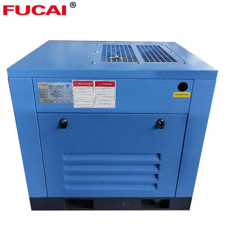 FUCAI permanent magnet 11kw 15 hp  VSD screw  air compressor