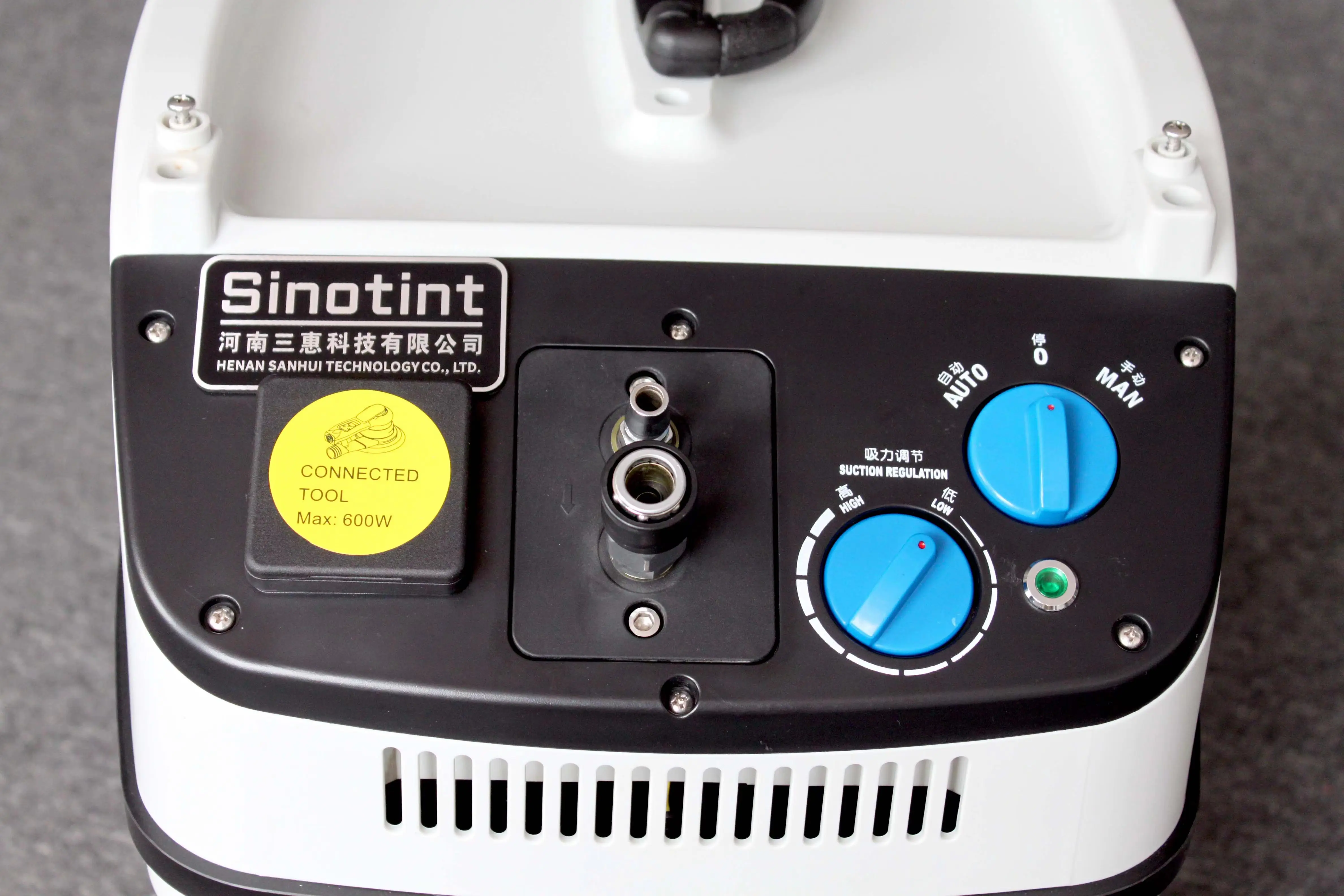Vehicle dust free dry glazing machine portable car polisher