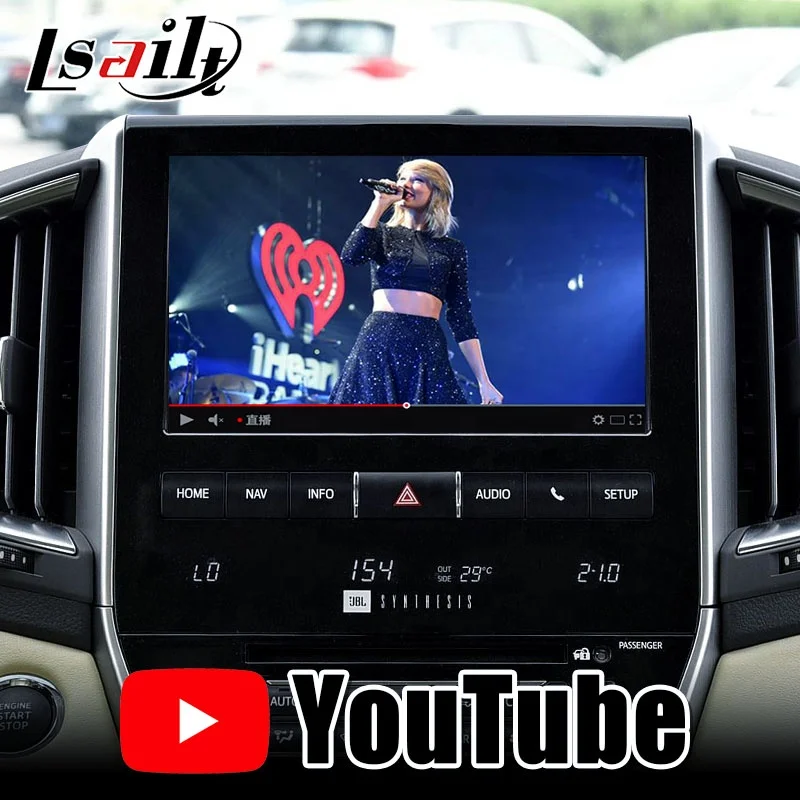 
PX6 4+64GB Lsailt CarPlay and Android video interface included YouTube, Netflix for Land Cruiser 2014-21 LC200 