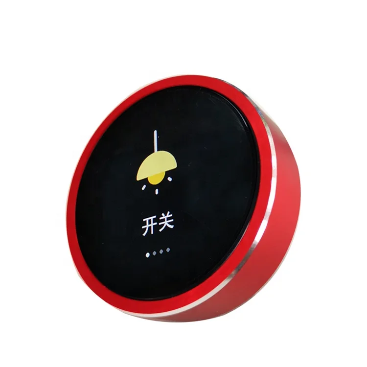 1.28 Inch Smart Appliances Home Switch Knob Dimmer Zigbee Touchscreen Rotary Lcd Display Control Panel Wifi Wireless Knob