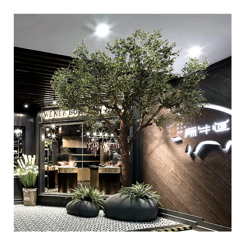 Landscape Decoration Large Artificial Olive Tree plant Olive Artificial Tree decoration