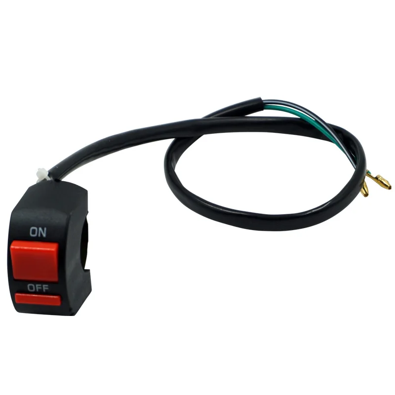Мотоциклетные переключатели пуленепробиваемый разъем аксессуары для мотоциклов кнопки включения/выключения кнопка