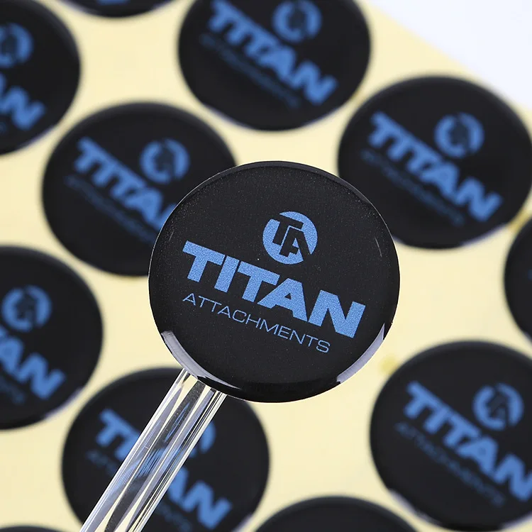 Custom epoxy sticker printed waterproof Logo Dome Labels Epoxy Crystal Resin PVC Sticker Logo Adhesive Epoxy Sticker