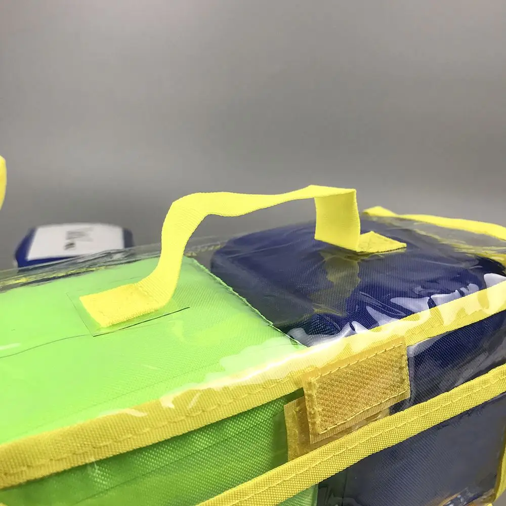 Education Playing Game Dice Pocket Cubes for Teaching - Set of 4 Foam Dice Game Set Lightweight Soft Resealable Storage Bag