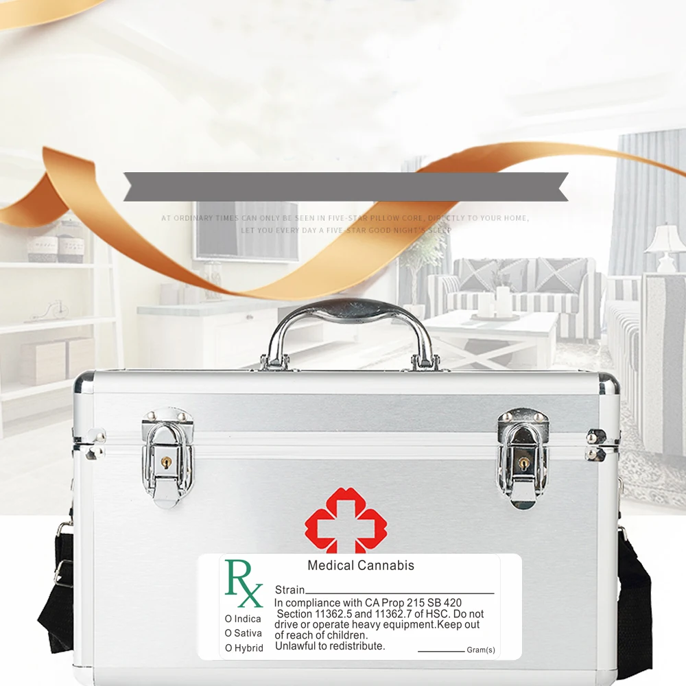 Hybsk Generic Medical Strain Labels - State Compliant Medical , Pot Labels Sticky Icky Identifier