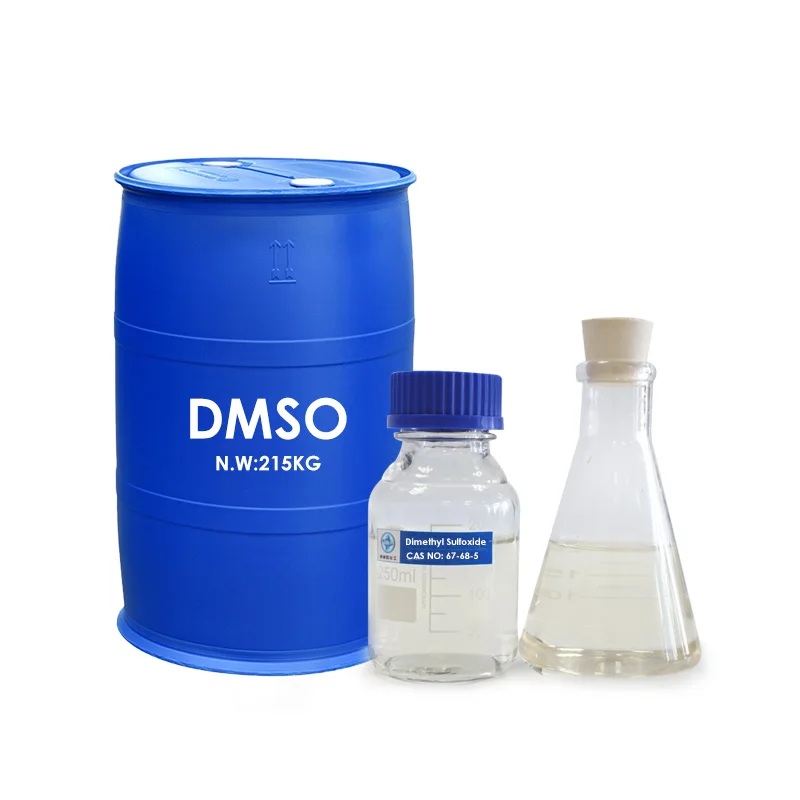DMSO Dimethyl Sulfoxide price liquid DMSO C2H6OS 67-68-5 Dimethyl Sulfoxide for Dye industry