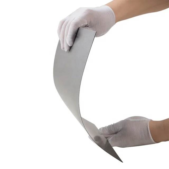 China made super thin  tungsten sheet, plate or foil for CT machine