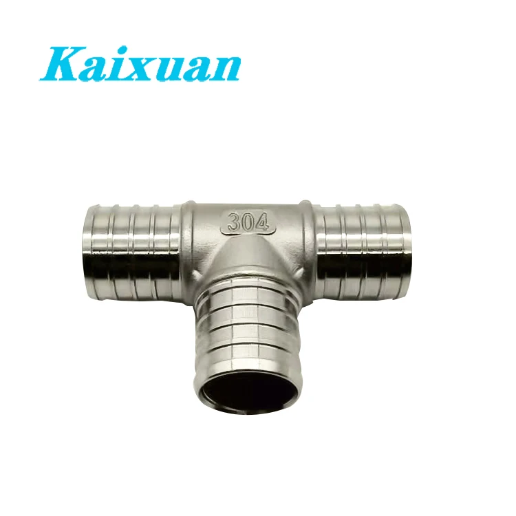Factory price & Free sample 1/2' stainless steel 304 316 pex pipe fittings ASTM F1807 starderd pex TEE fittings F1807