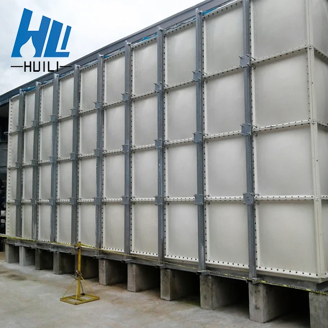 Hot Sale Custom GRP FRP SMC Fiber Glass Rectangular Large Irrigation Rain Water Tank Cheap Price 1000 5000 30000 Liter in Uae