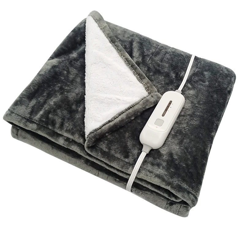 ETL Approval Good Quality New Heated Throw With 3 Heat Settings Easy Warm Electric Blanket