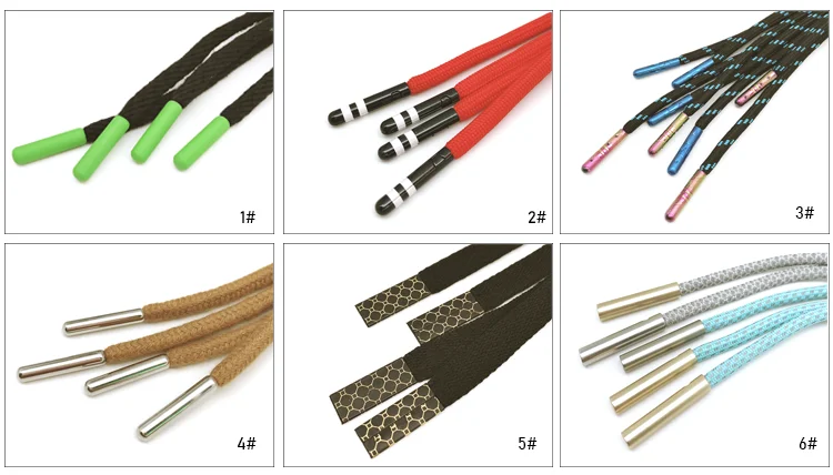 Металлические шнурки, аксессуары, наконечники, металлические шнурки для одежды, для обуви