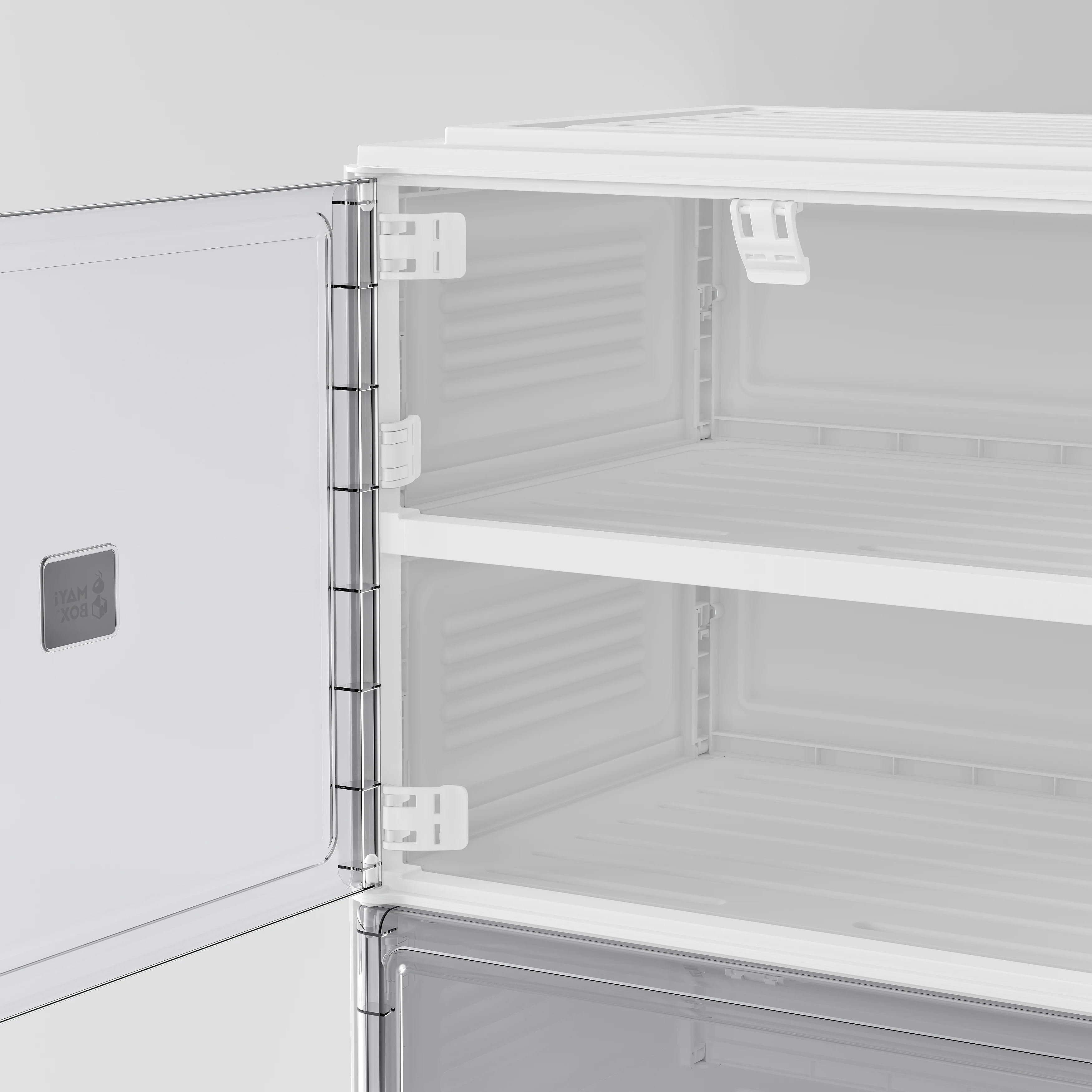 factory supply customized logo luxury foldable shoe cabinet storage rotary shoe cabinet for living room hotel