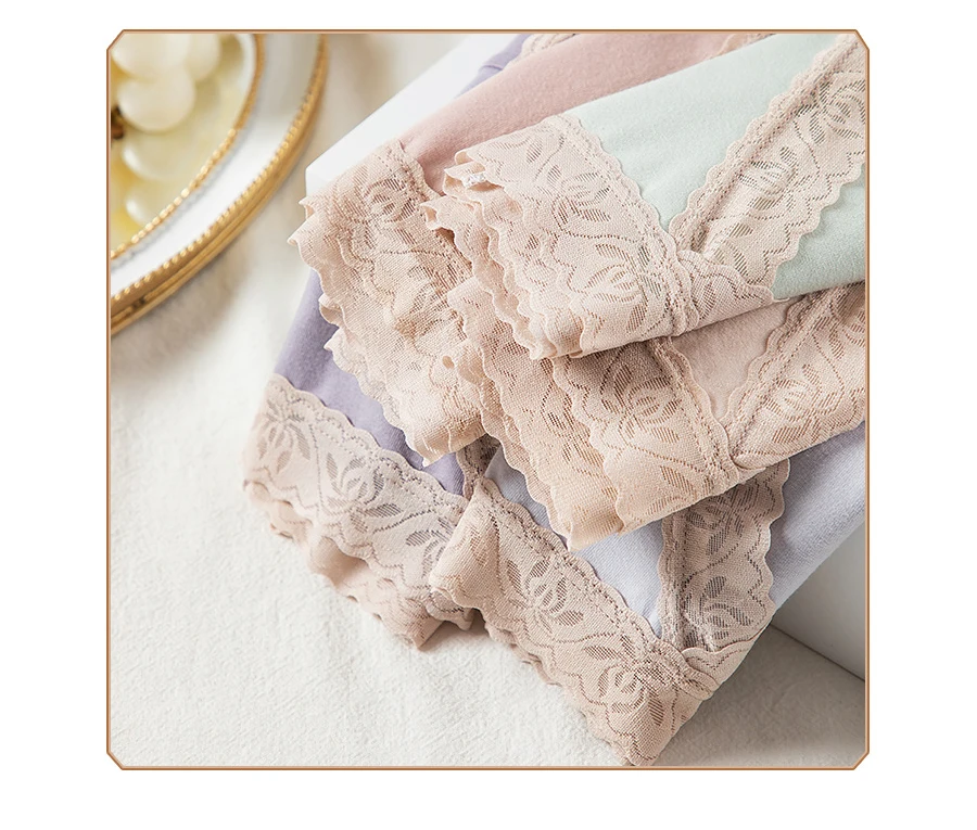 2022 Sexy Women Panties Ice Silk Briefs Seamless Underwear High Waist Pants Comfort Lingerie Female Underpants Thongs