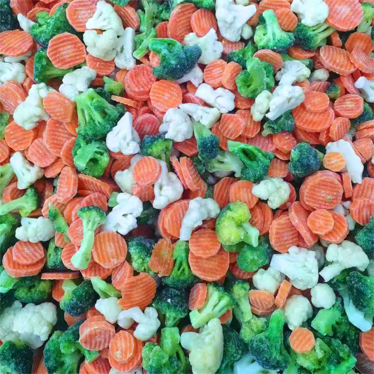 mixed vegetables broccoli white cauliflower carrot slices frozen mixed california