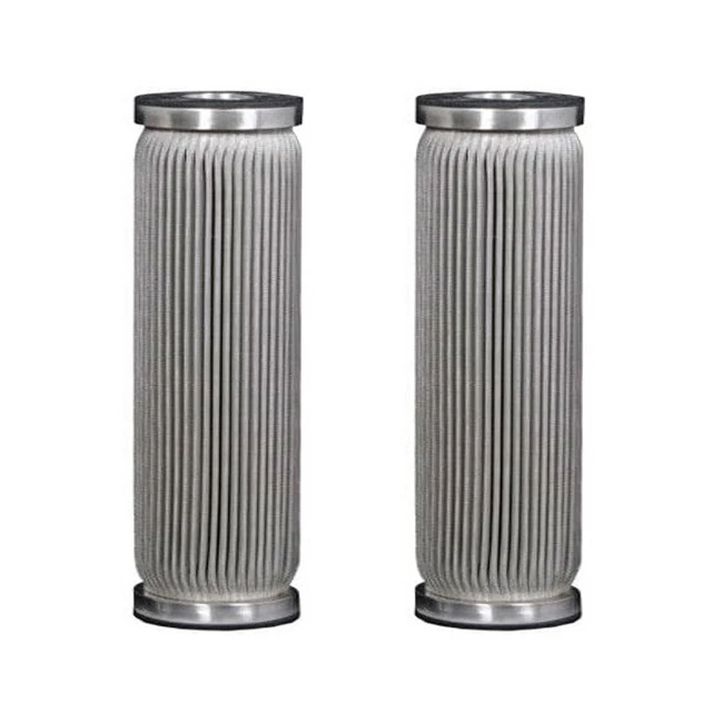 High Performance Pleated Hydraulic Filters Liquid Natural Gas Filter Cylinder Coalescing Filter Elements