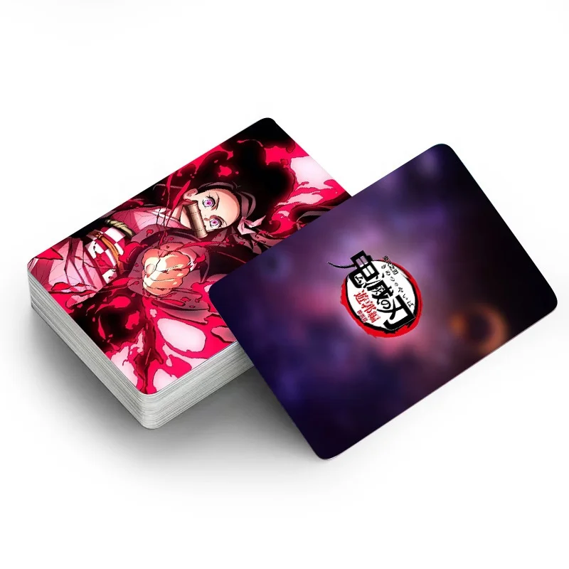 Demon Slayer Spy X Family Printing Anime Lomo Card Fan Collection Postcard