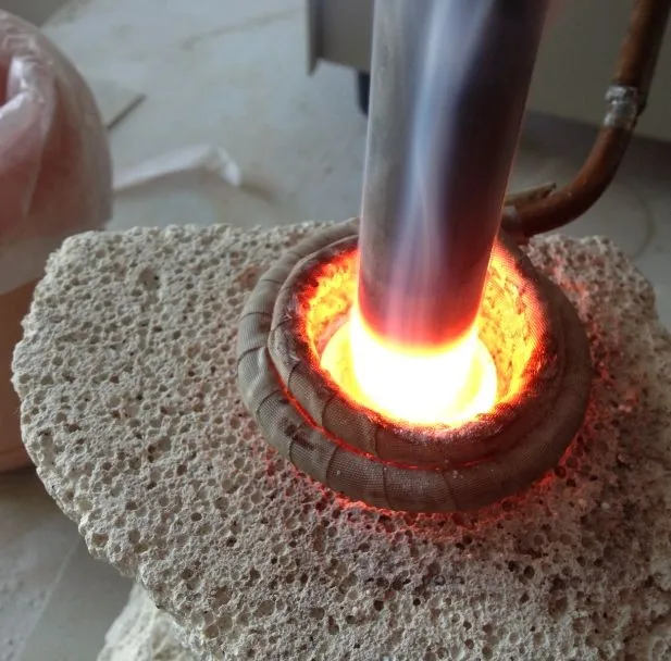 IGBT High frequency induction welding machine  heat treatment brazing welding Metal Copper Tube brazing