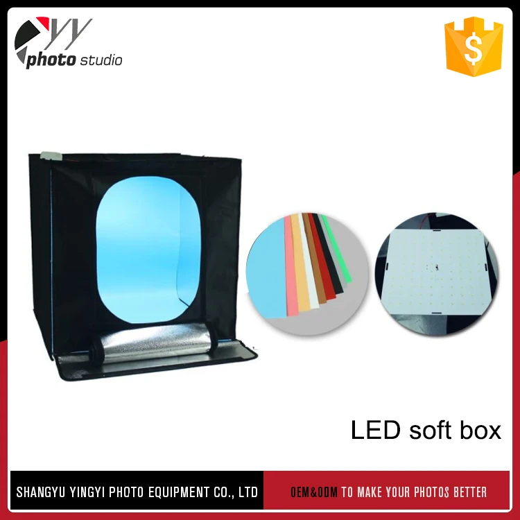 Good quality sell well photography studio led soft box tent with 22w daylight lamps product