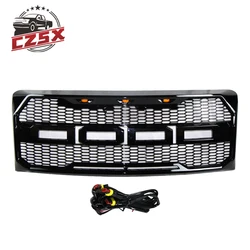 Hot Sales Gloss Black 4*4 car Accessories Fit For 2009 2010 2011 2012 2013 2014 Ford F150 Front Grille