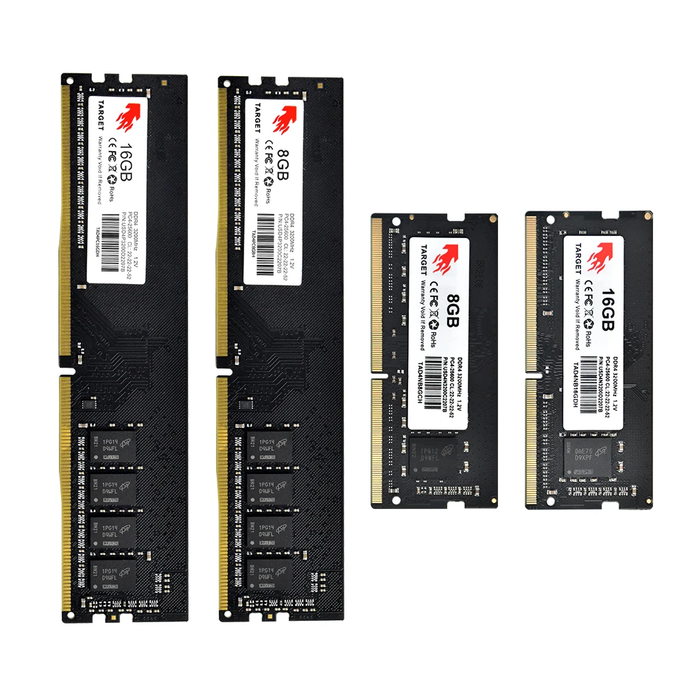 Wholesale Laptop Ddr 4 Ram Custom 8gb 4 Gb 8gb 16gb 3200mhz Memoria Ddr4 Computer Ram