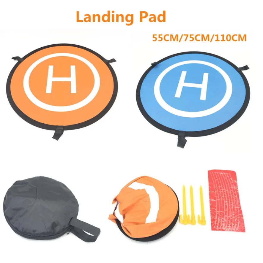 Universal Portable Drone Landing Pad 55cm 75cm 110cm Waterproof Drone Parking Apron For Any RC Drone Quadcopter Part Accessories