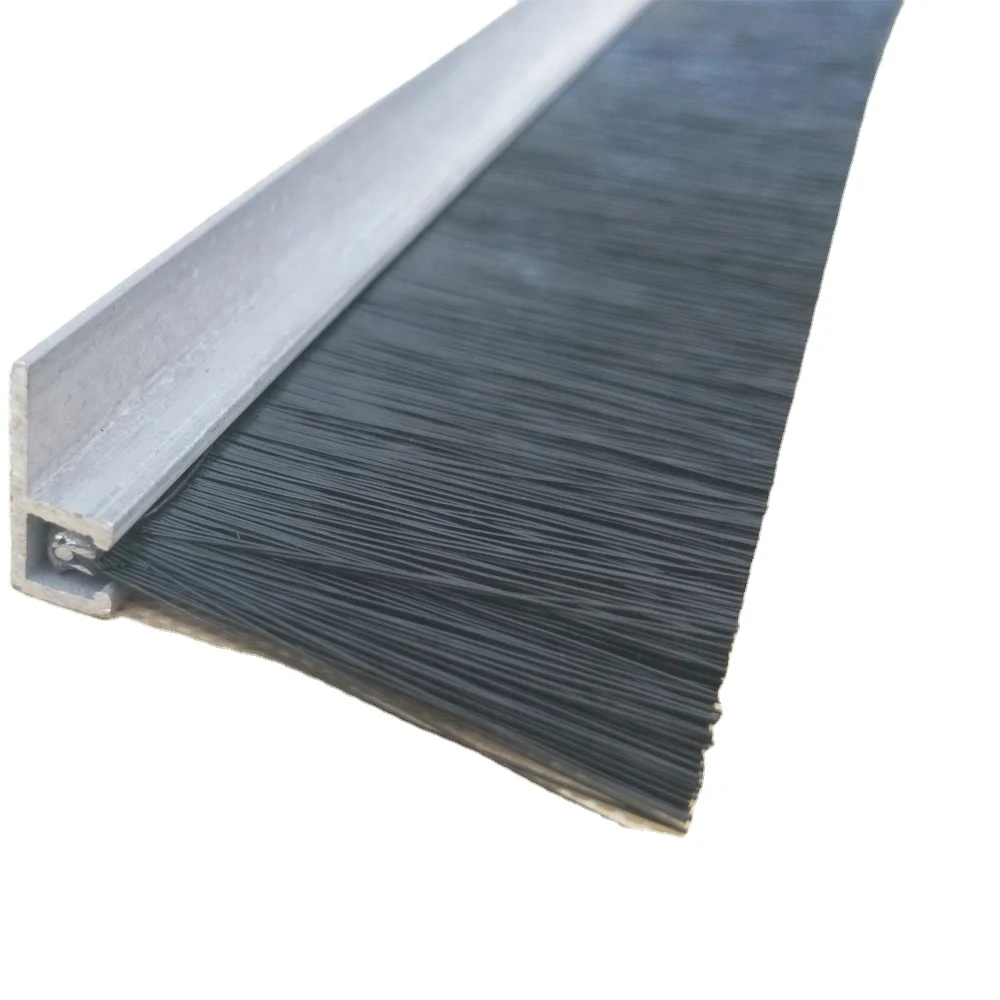 Industrial Mold Cleaning Machine Brass Wire Weather Sealing Strip Brush For Door