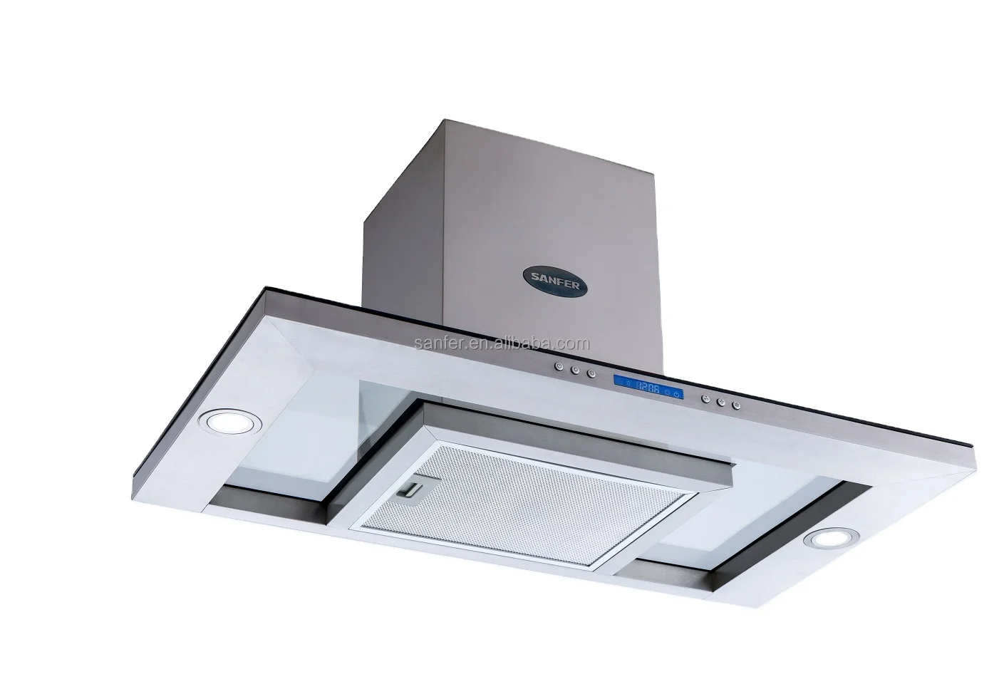 Top Suction Super Power Slim Kitchen Range Hood Exhaust Chimney Cooker Hood