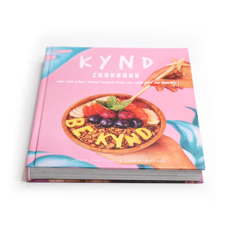 High-end Full-color Vivid Color Hardcover Book/Photo Book/Catalog/Cookbook Custom Book Printing Services