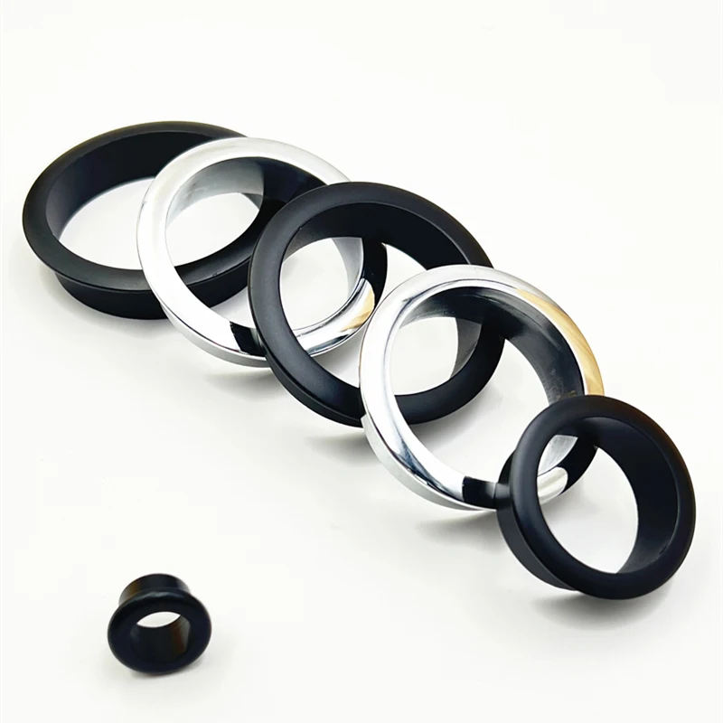 Furniture Computer Desk Zinc Alloy Metal Hole Wire Cable Grommet Ring 3 Colors Table Decorative Cover Ring