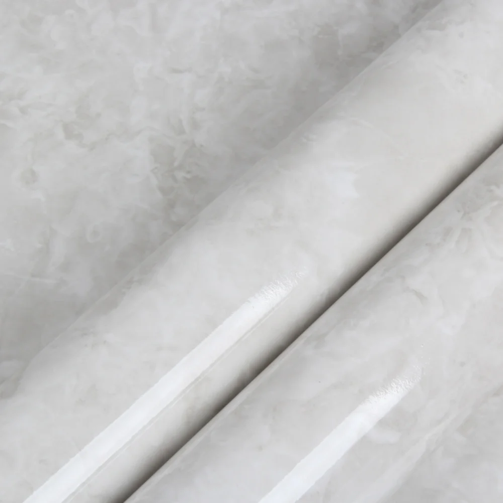 Jinyi White PVC Marble Granite Peel And Stick Self Adhesive Wallsticker Wall Vinyl Paper Wallpaper Sticker
