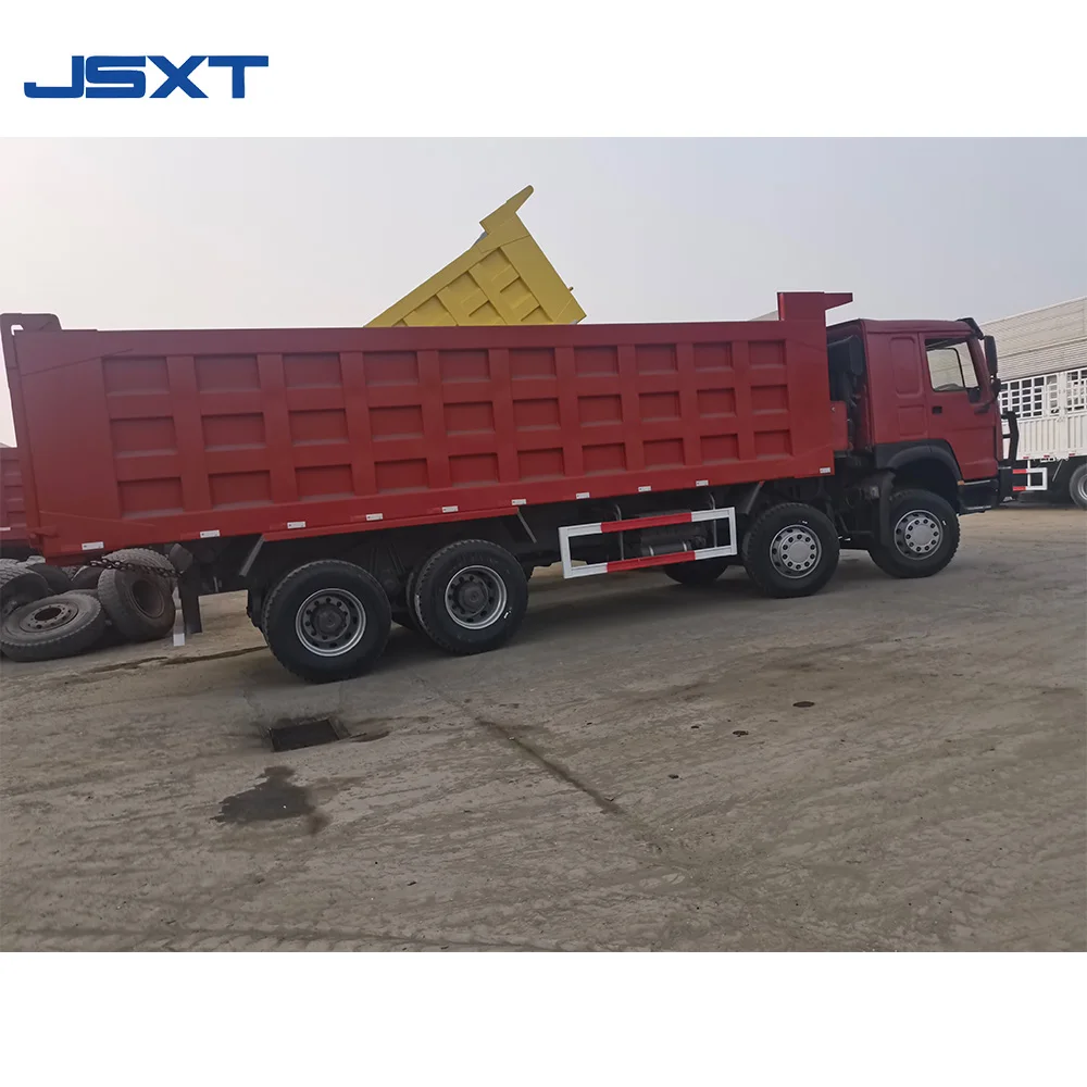 Large Capacity Sinotruck HOWO 8*4 Used Dumper Tripper Truck Second Hand Dump Tipper Trucks for Sale