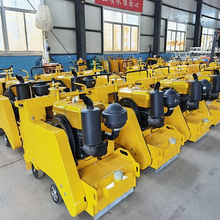 Electric Milling Machine Self-propelled Gasoline Ground Pulling Machine Concrete Surface Renovation