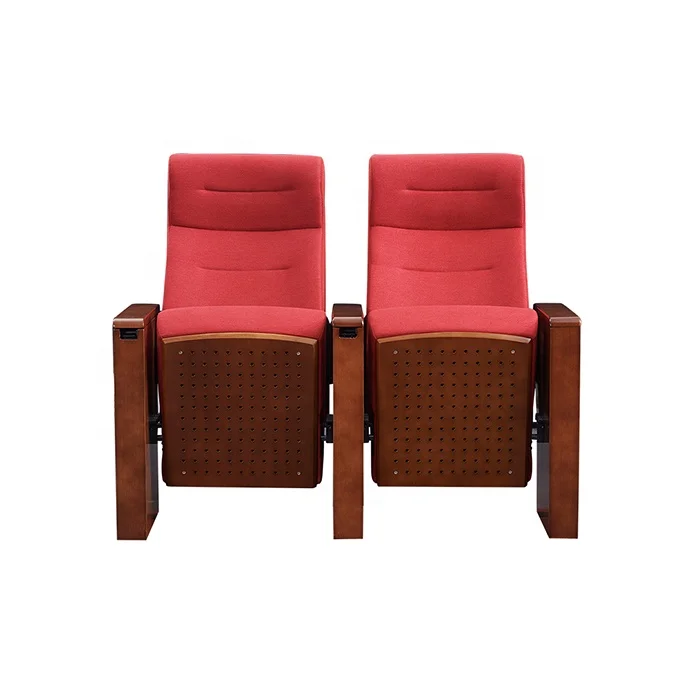 Price Audience Auditorium Seating Best Normal Size MovableChurch Public Cinema Theater Seats Chair with Tablet YA-L169A