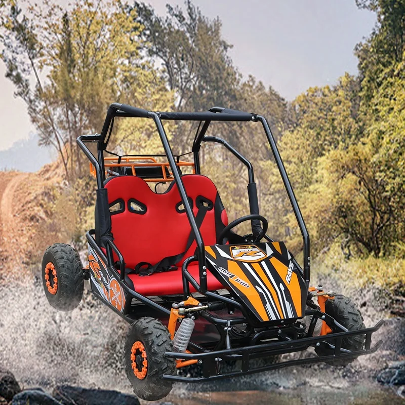 Best Outdoor 2 Seat Parent-Child Off Road Frame Electric Go Kart for Adults and Kids