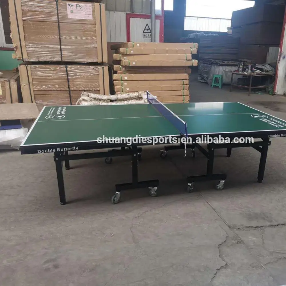 Indoor  folding table tennis table Mobile single player exercise