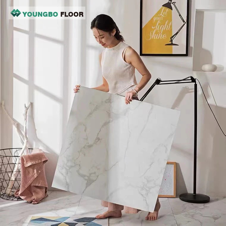 New Advanced technology stone wood color  1.2mm 1.5mm 1.8mm 2mm 3mm self adhesive vinyl  flooring for indoor decoration