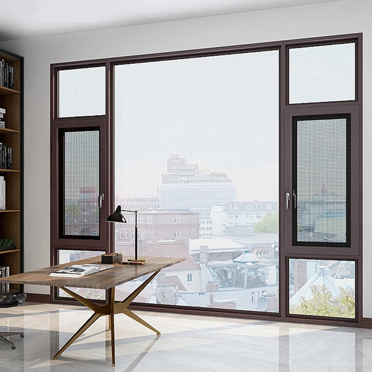Large fixed floor-to-ceiling Windows Custom double glazed panoramic fixed Windows