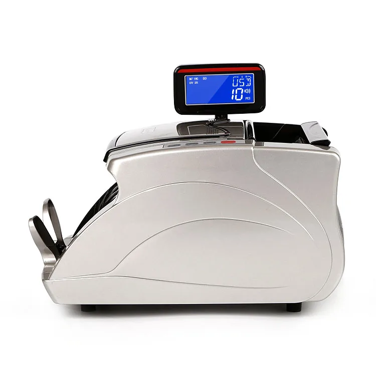 UV Detect Function USD EURO Money Cash Counting Machine Bill Multi Currency Counter