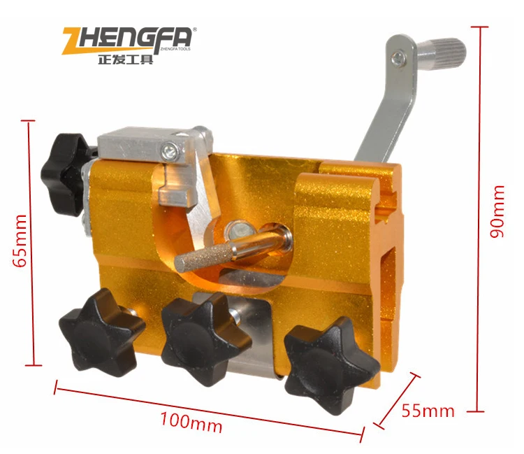 Newest Manual Chainsaw Chain Sharpening Jig Portable Chain Saw Sharpener Machine For Sharpening