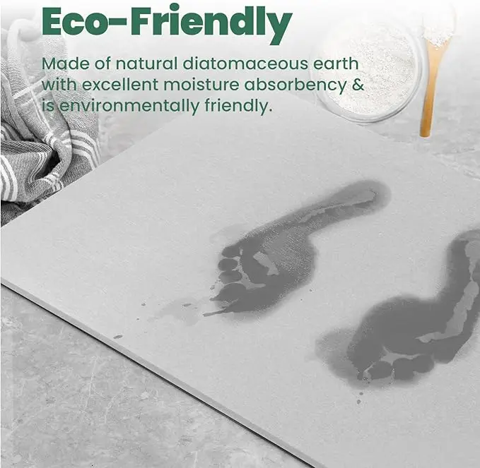 Diatomite Stone Bath Mats Diatomite Pad Diatomaceous Earth Originate Stone Bath Mats Diatomite Mat For Home