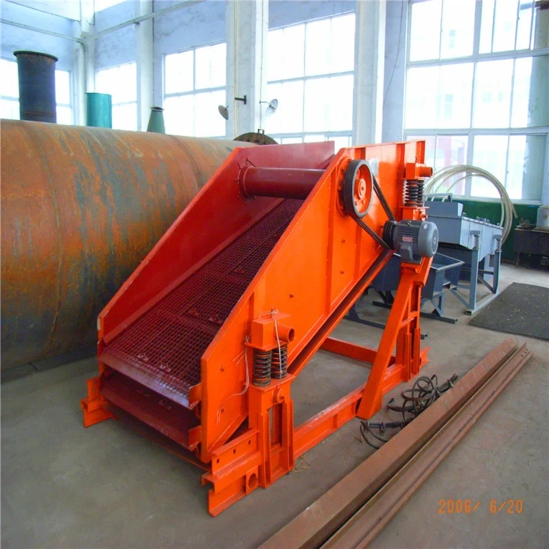 Powder Coating Used Linear Vibrating Screen Sieving Machine