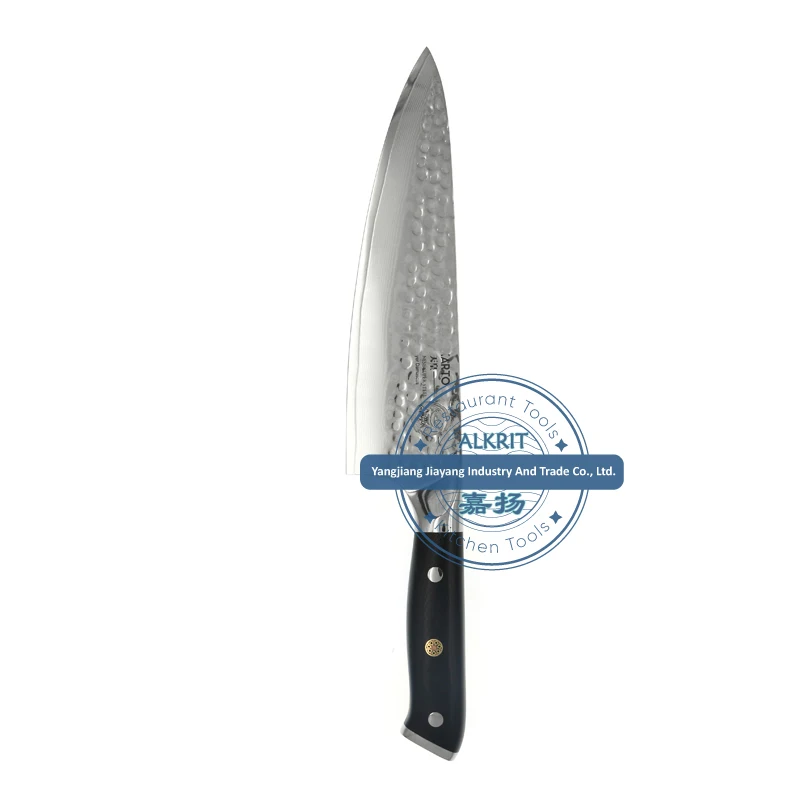 (L3548) Amazon hot sale  handmade Kitchen knife vegetable cutter chef knife with damascus steel