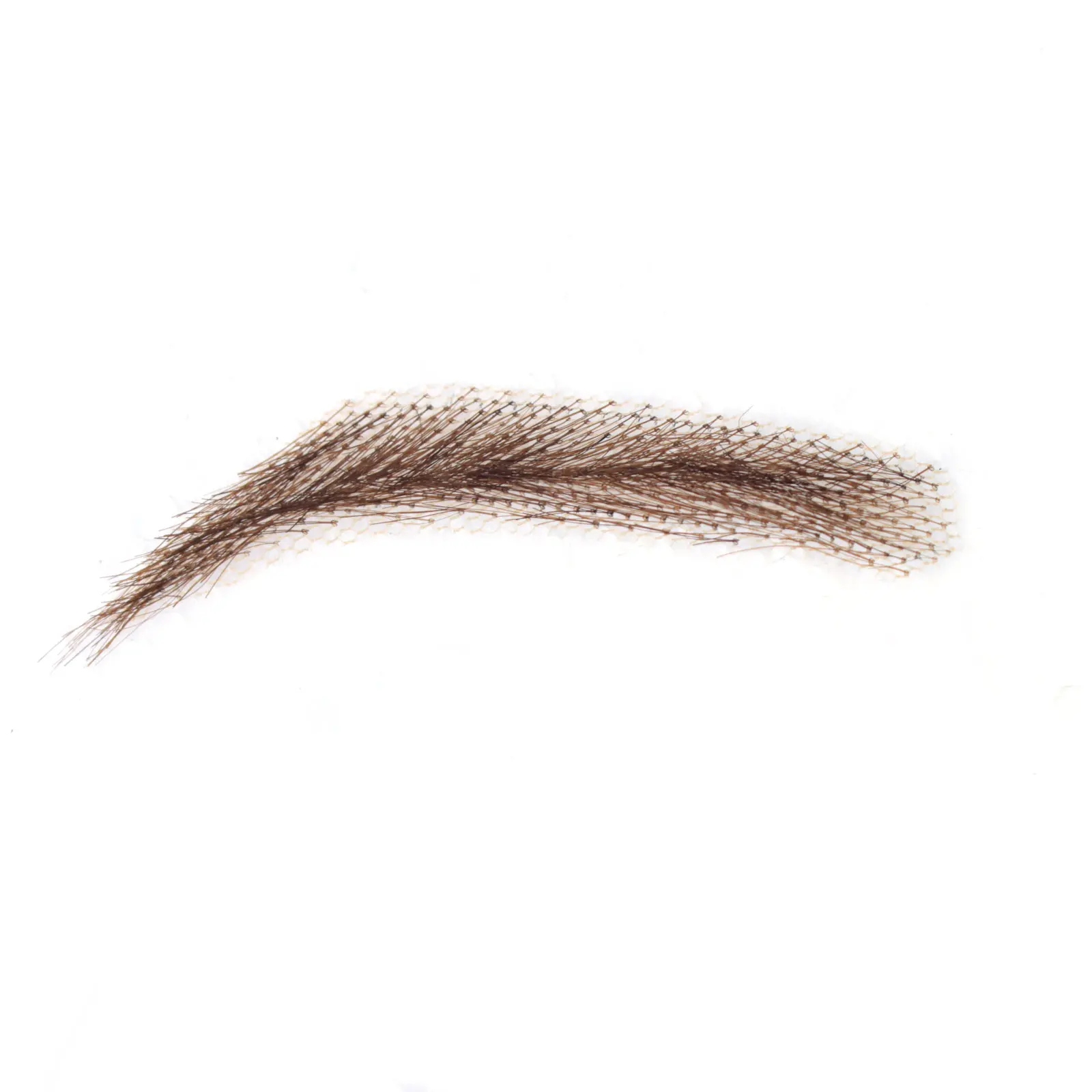 One Pair of Fake Eyebrows for Women Human Hair Lace Based False Eyebrow